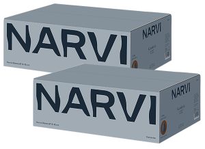2 kpl Kiuaskivi Narvi Vulkaniitti 20 kg Ø 10-15 cm