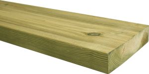 Kyllästetty A 48 x 198 mm Höylätty Vihreä