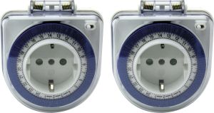 2 kpl Kellokytkin Opal ulkokäyttöön IP44