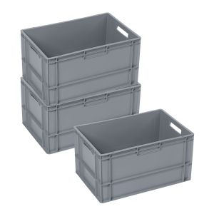 3 kpl Kuljetuslaatikko Bauhaus 60 L
