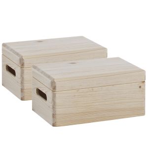 2 kpl Monitoimilaatikko Zeller kannella 30 x 20 x 15 cm