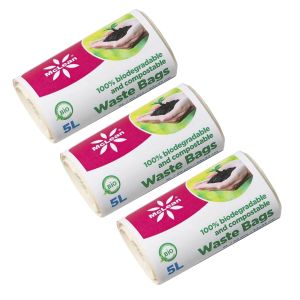 3 kpl Biojätepussi 5 l McLean