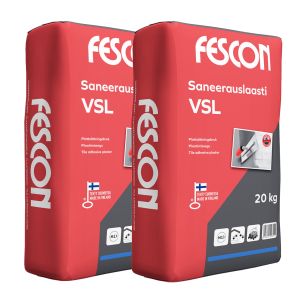 Setti 2 kpl Saneerauslaasti Fescon VSL 20 kg
