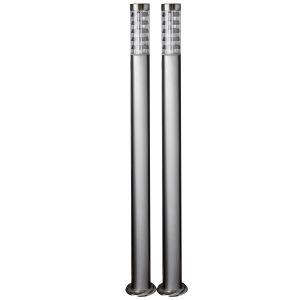 2 kpl Ulkopylväsvalaisin Airam Park Bollard RST Ø 10 x 92 cm