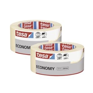 2 kpl Yleismaalarinteippi Tesa 50 mm x 50 m