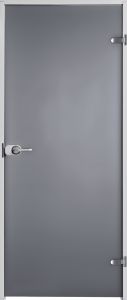 Lasiovi Swedoor Bath Harmaa+ 10 x 21 Valkoinen Lukittava