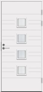 Ulko-ovi Swedoor Function F1896 W84 Valkoinen