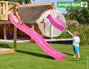 Liukumäki Jungle Gym 2,65 m pinkki