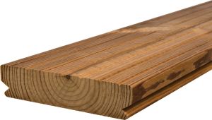 Terassilauta Lunawood Luna Deck 2 Profix 2 Lämpökäsitelty A 26 x 117 mm