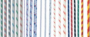 Köysi Seilflechter Dyneema Super 32 Valkoinen/Sininen 6 mm
