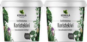 2 kpl Koristekivi Kekkilä 1 l grafiitinharmaa