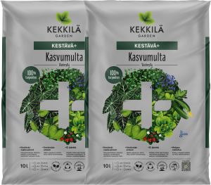 2 kpl Kasvumulta Kekkilä 10 l