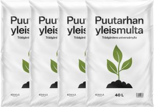 4 kpl Puutarhan yleismulta Kekkilä 40 l