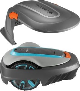 Robottileikkuri Gardena Smart Sileno City 600 ja suojakatos