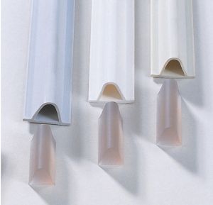 Suihkulista Dione valkoinen 32 mm 125 cm