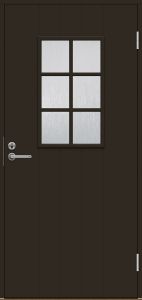 Ulko-ovi Swedoor Basic B0015 Tummanruskea