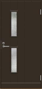 Ulko-ovi Swedoor Basic B0028 Tummanruskea