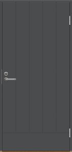 Ulko-ovi Swedoor Basic B0010 Tummanharmaa