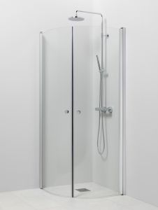 Suihkukulma Vihtan Pisara 4+4 kirkas