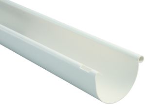 Räystäskouru Marley 125 mm 1 m valkoinen