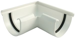 Räystäskourun ulkokulma 90° Marley 125 mm valkoinen