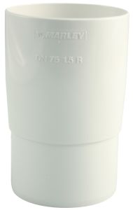 Putkimuhvi Marley DN 75 valkoinen