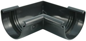 Räystäskourun sisäkulma 90° Marley 100 mm antrasiitti