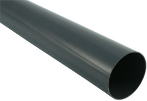 Syöksytorvi Marley DN 105 1 m antrasiitti