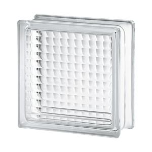 Lasitiili Seves Glassblock Cross Small 19 x 19 x 8 cm