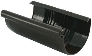 Kourujen liitoskappale Marley 100 mm ruskea