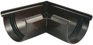 Räystäskourun ulkokulma 90° Marley 100 mm ruskea