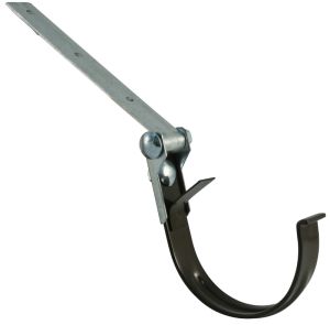 Säädettävä koururauta Marley 100 mm ruskea