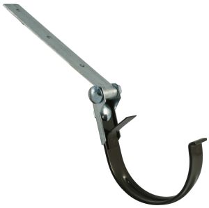 Säädettävä koururauta Marley 125 mm ruskea