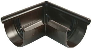 Räystäskourun ulkokulma 90° Marley 75 mm ruskea