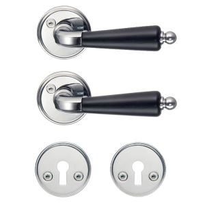 Väliovenpainike Beslagsboden B279KNS Musta