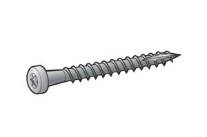 Lyöntiruuvi Essve Fibercut ZN 5,0 x 40 mm