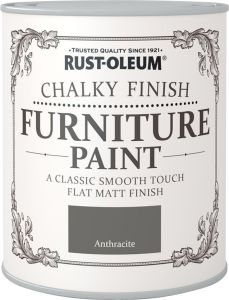 Kalustemaali Rust-Oleum Chalky Finish Anthracite 750 ml
