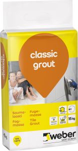 Saumalaasti Weber Classic Grout 15 kg