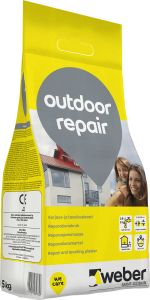 Korjaus- ja tasoituslaasti Weber DIY Outdoor Repair 5 kg