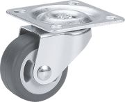 Kalustepyörä Stabilit Ø 25 mm, levy 40 x 40 mm