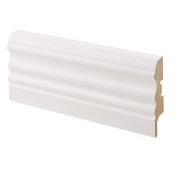Jalkalista Maler Laine 16 x 65 x 2750 mm MDF Valkoinen