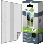 Hyönteisverkko oveen Easy Life 110 x 210 cm Antrasiitti 2 lamellia