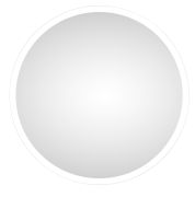 LED-valopeili DSK Silver Space Ø 60 cm