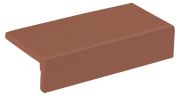Klinkkerilaatta kulma punainen 24 x 11,5 cm