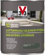 Lattiamaali V33 Tummanharmaa 2,5 L