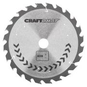 Pyörösahanterä Craftomat 165 x 1,5/1 x 20 mm 24T