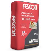 Asennus- ja tasaushiekka Fescon TH 25 kg