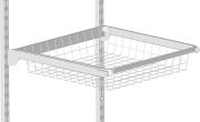 Ulosvedettävä Raami Lundbergs 450 mm Hopea