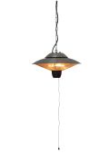 Terassilämmitin ja -valaisin Termo Verona 600-1500 W IP24 teräs