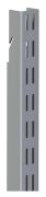 Ripustuskisko Lundbergs 924 mm hopea